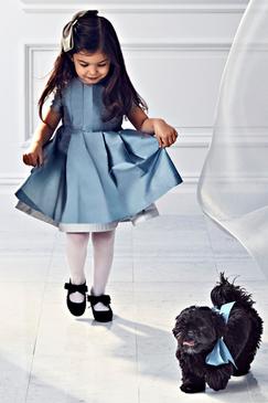 Isabel Garreton Tucked Bodice Girl's Dress DressIsabel GarretonTAYLOR + MAX