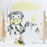 Kippins Splits Muslin Wrap BlanketKippinsTAYLOR + MAX