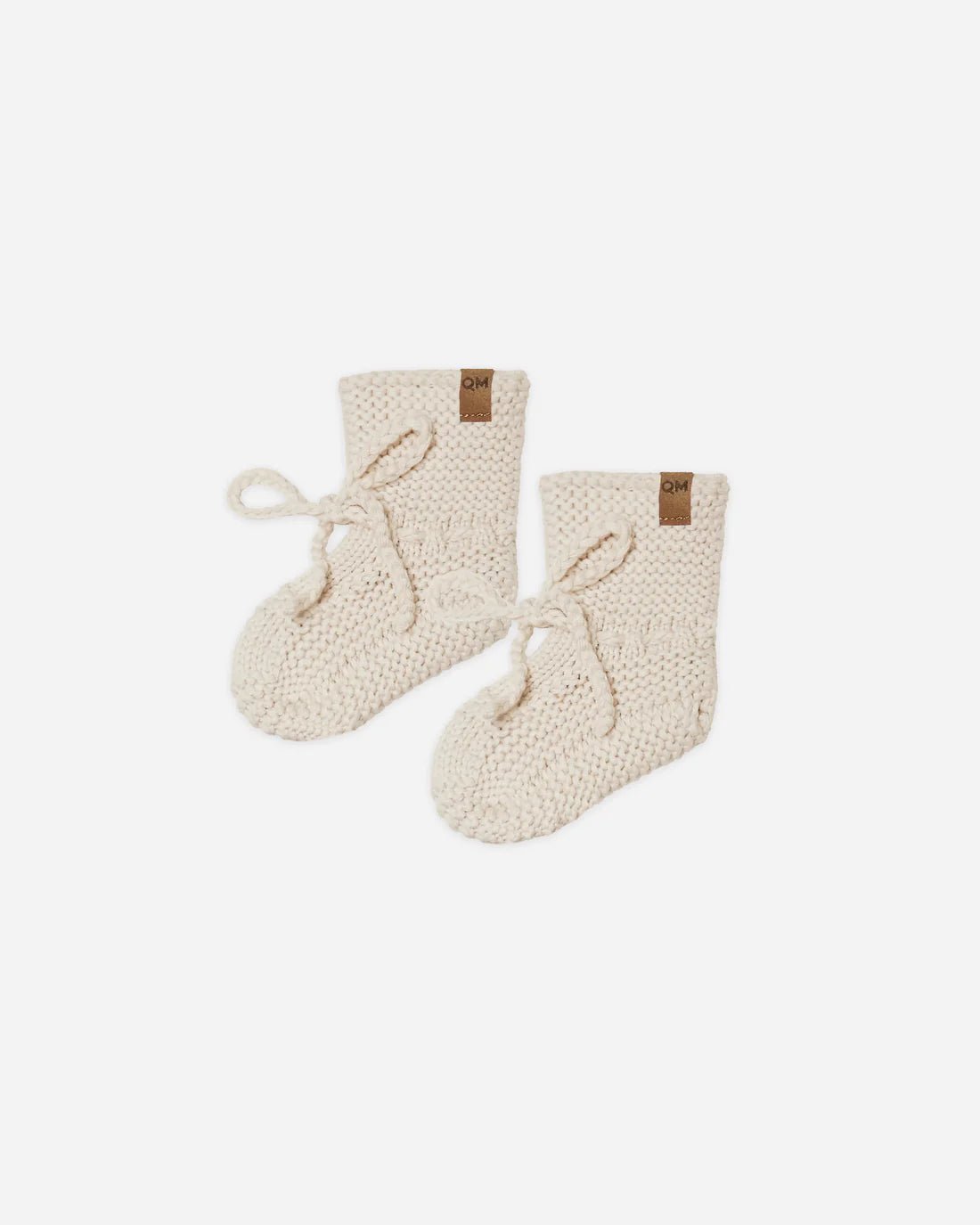 Knit Booties | Natural Baby Knit Bootiesquincy maeTAYLOR + MAX