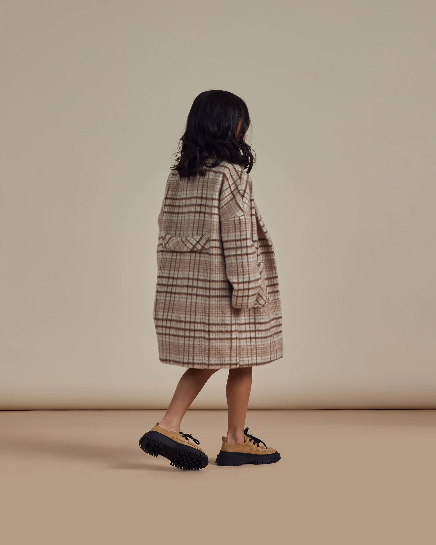 Longline Coat | Rustic Plaid TAYLOR + MAXTAYLOR + MAX