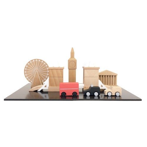 Machi Town - (London) NEW SUPER SET Wooden toysKiko & GG*TAYLOR + MAX