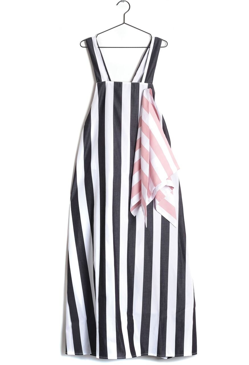 Mafalda White Stripes Dress DressWolf & RitaTAYLOR + MAX