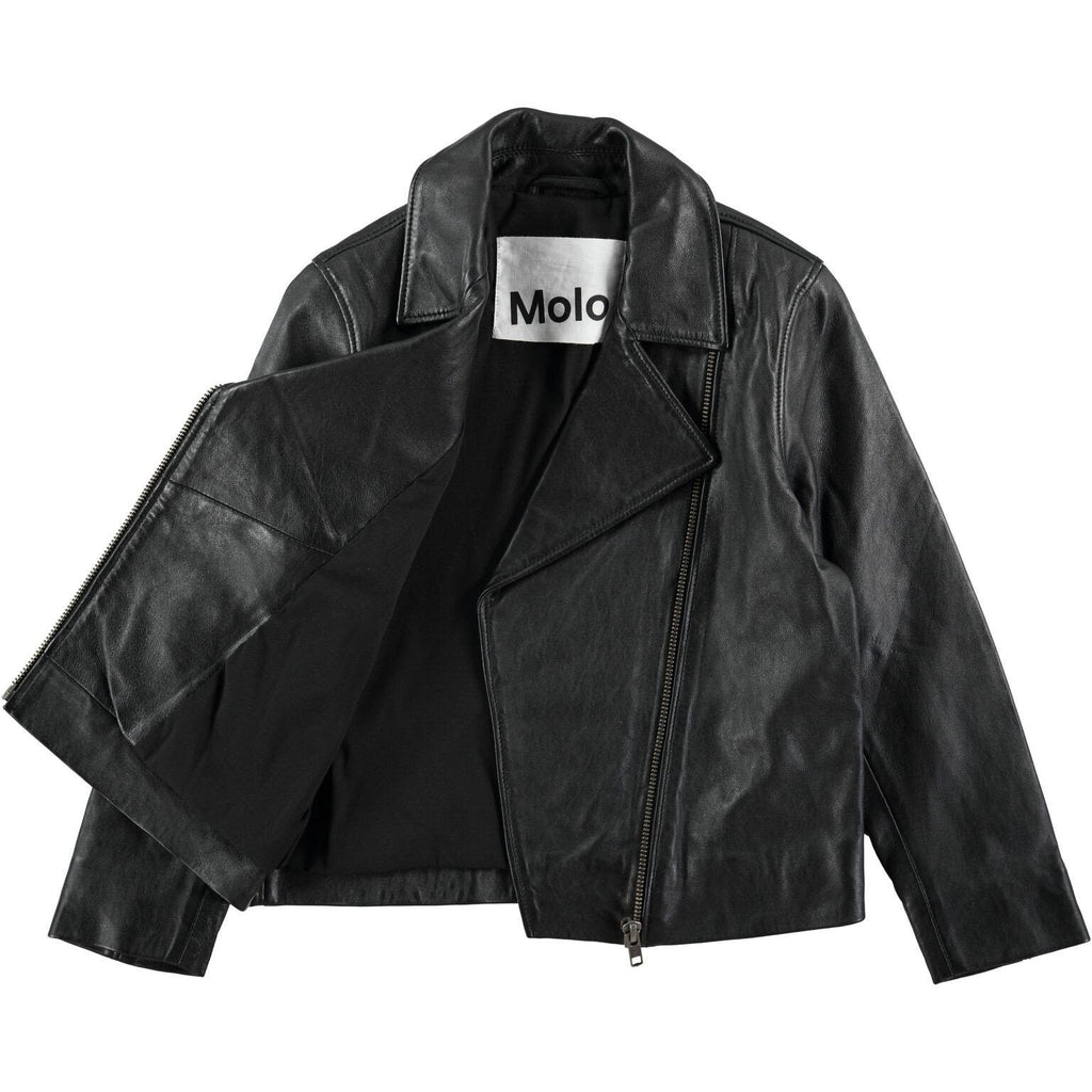 Molo Hazel Leather Jacket - TAYLOR + MAXMOLO