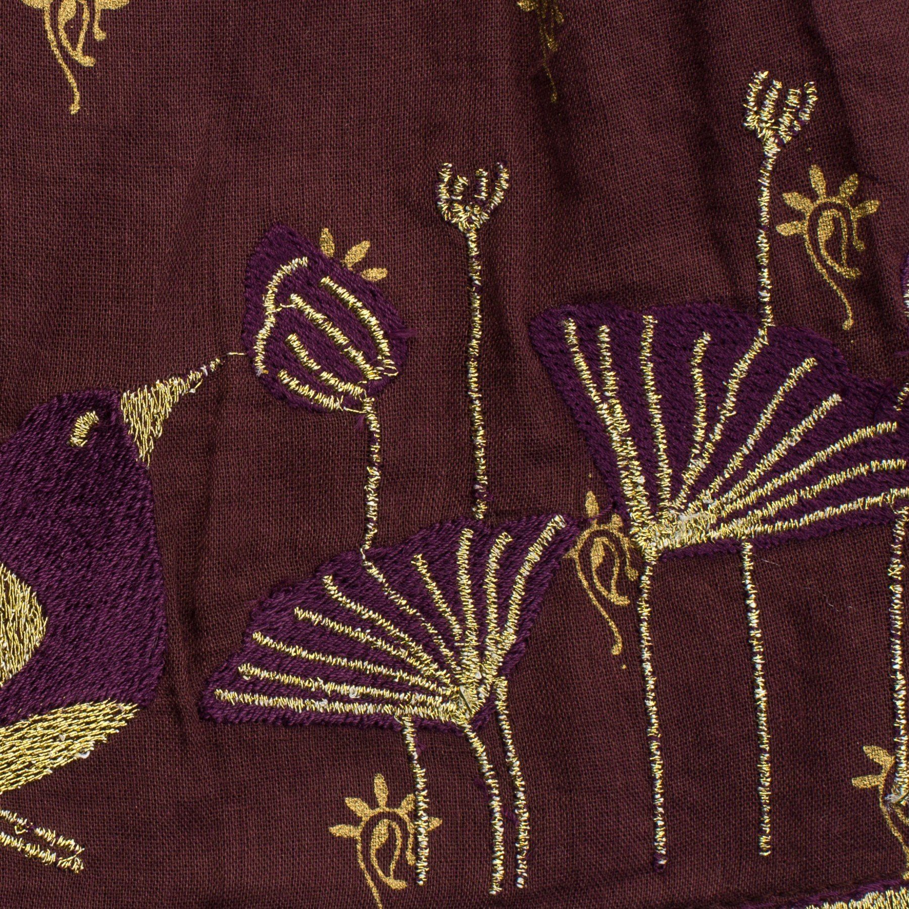 Moon Et Miel Plum Print Skirt SkirtMoon et MielTAYLOR + MAX