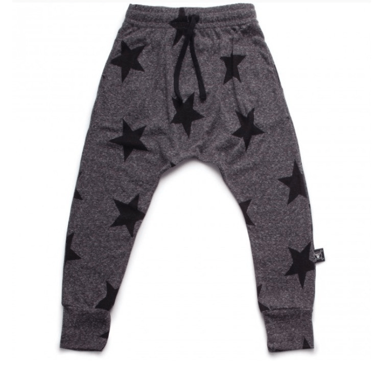NUNUNU Charcoal Star Pant BottomNUNUNUTAYLOR + MAX
