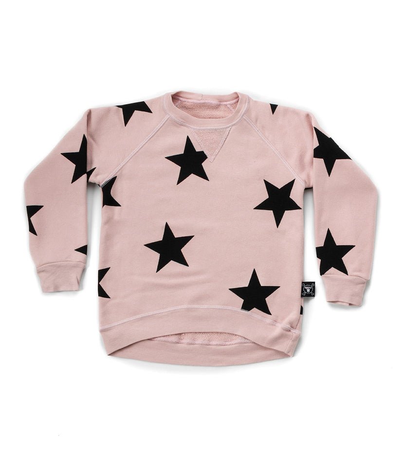 NUNUNU Star Sweatshirt | Powder Pink - TAYLOR + MAXNUNUNU