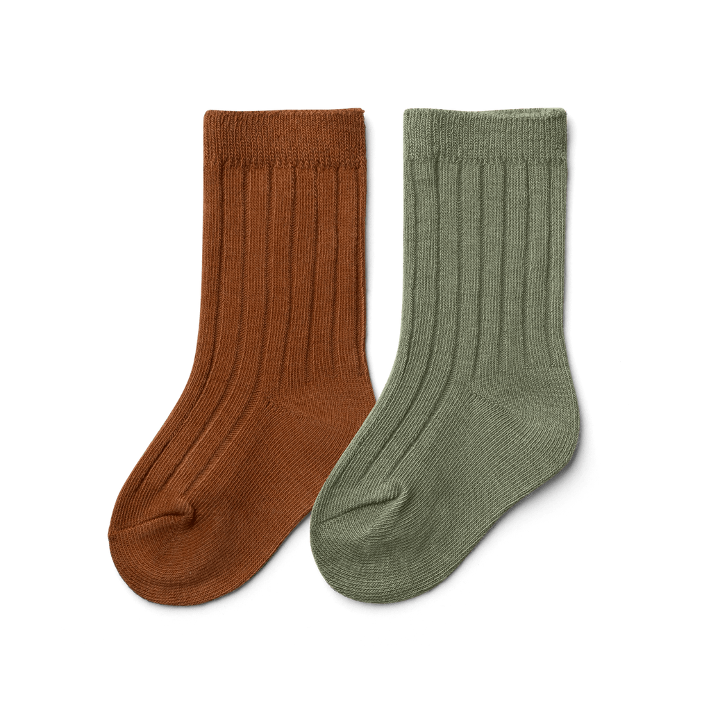 Organic Cotton Knee High Socks | Garden - TAYLOR + MAXgoumikids