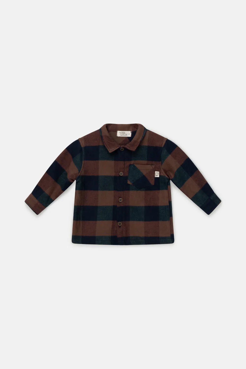 Organic Plaid Baby Shirt Baby & ToddlerMY LITTLE COZMOTAYLOR + MAX