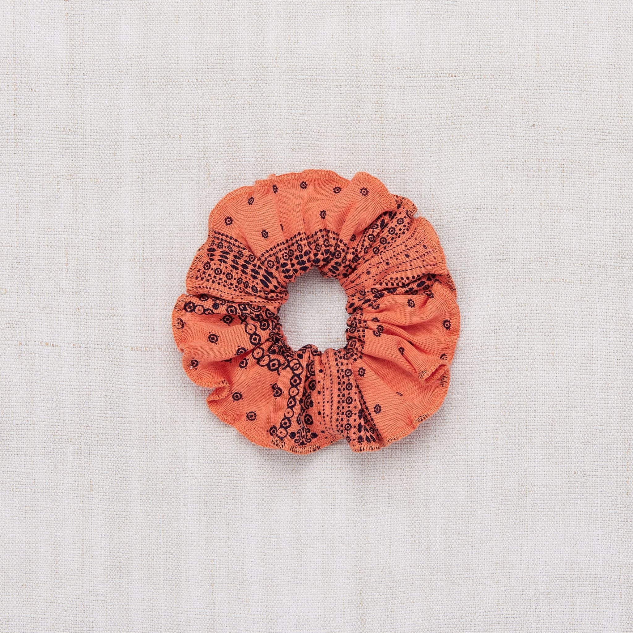 Patchwork Banadana Scrunchie | Melon hair bowsMisha & PuffTAYLOR + MAX