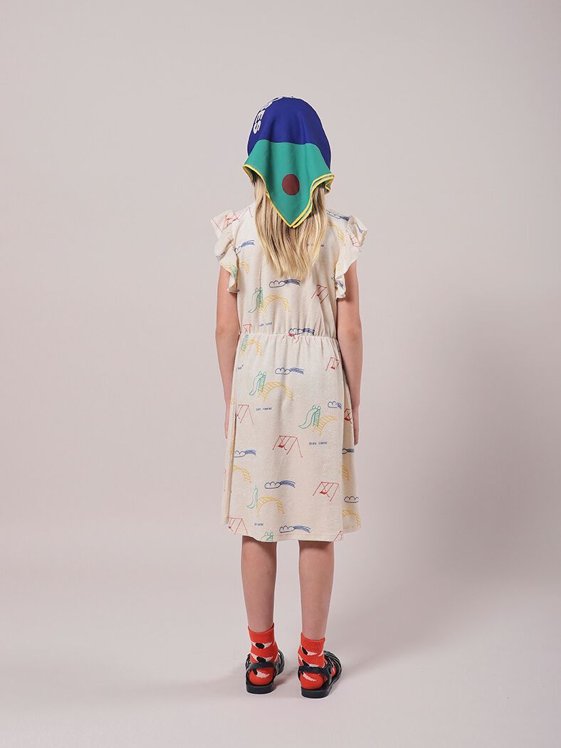 Playground All Over Terry Fleece Ruffle Dress DressBobo ChosesTAYLOR + MAX