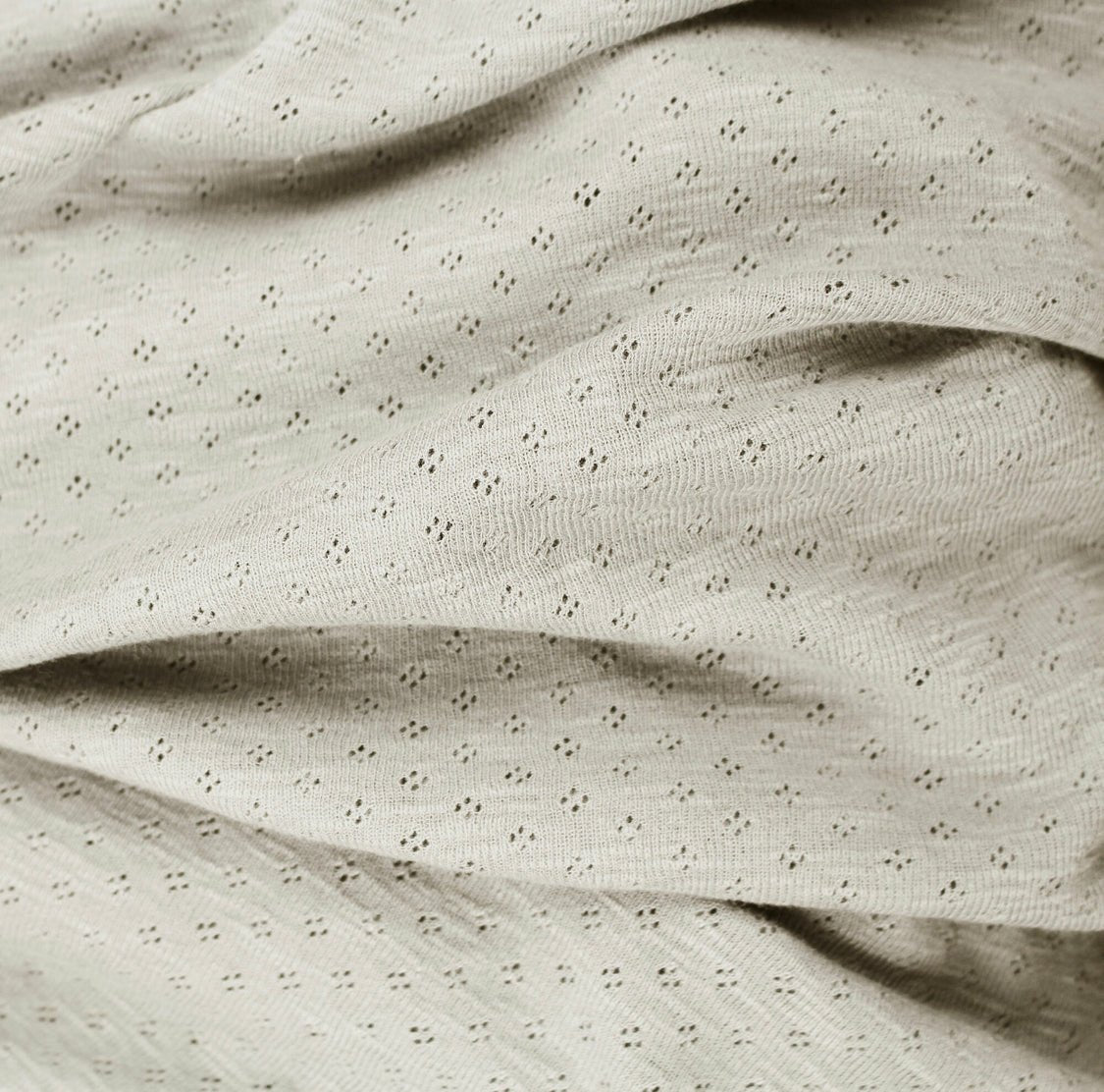 Pointelle Crossback Bodysuit l Sand BodysuitLoved BabyTAYLOR + MAX