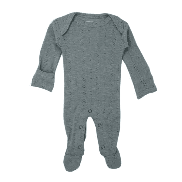 Pointelle Footie, Moonstone FootieLoved BabyTAYLOR + MAX