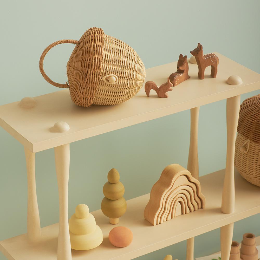 Rattan Acorn Bag BagOlli EllaTAYLOR + MAX