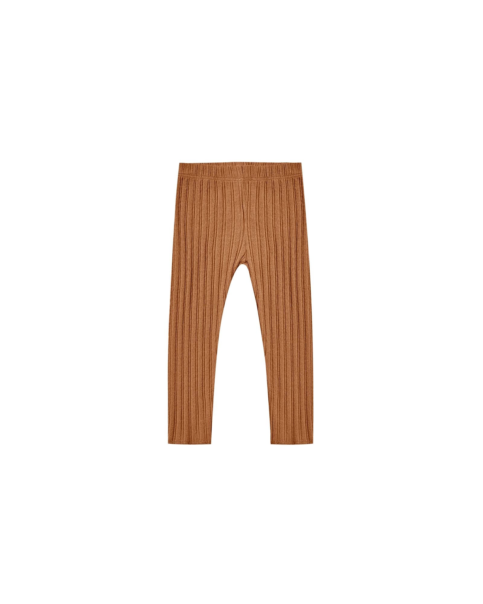 Ribbed Leggings | Cinnamon - TAYLOR + MAXRylee + Cru