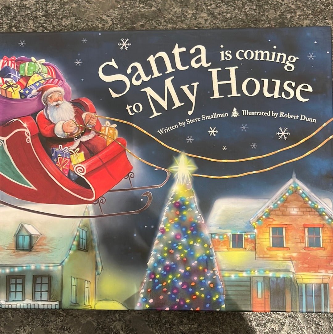 Santa is coming to my house Christmas BooksSource BooksTAYLOR + MAX