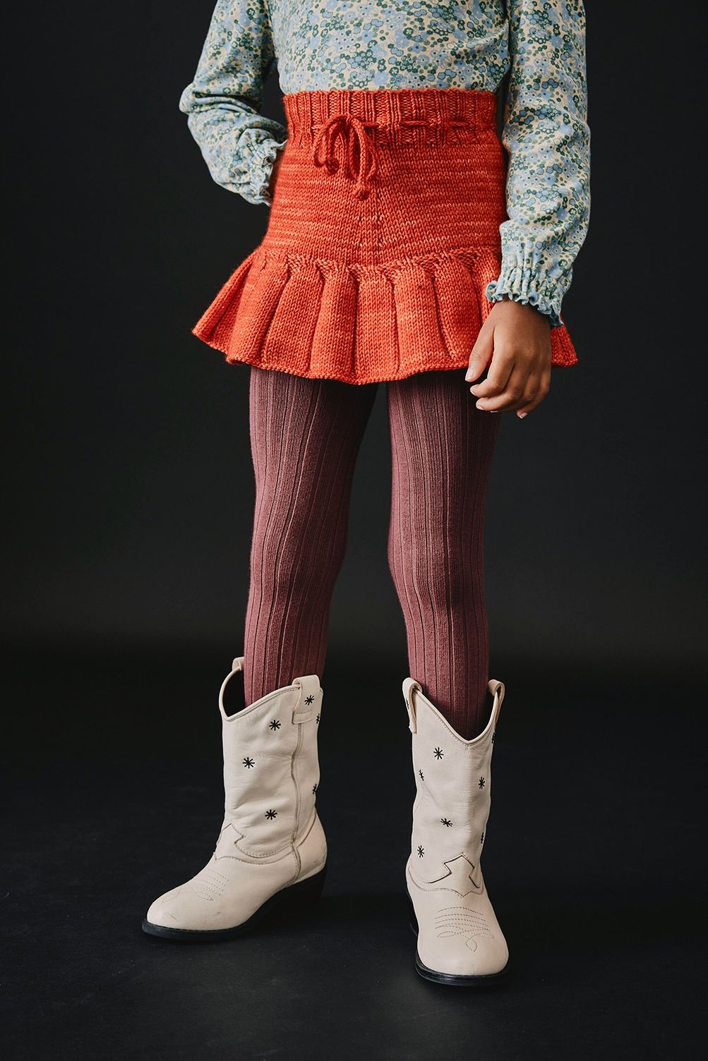 Skating Pond Skirt | Red Flame Girl SkirtMisha & PuffTAYLOR + MAX