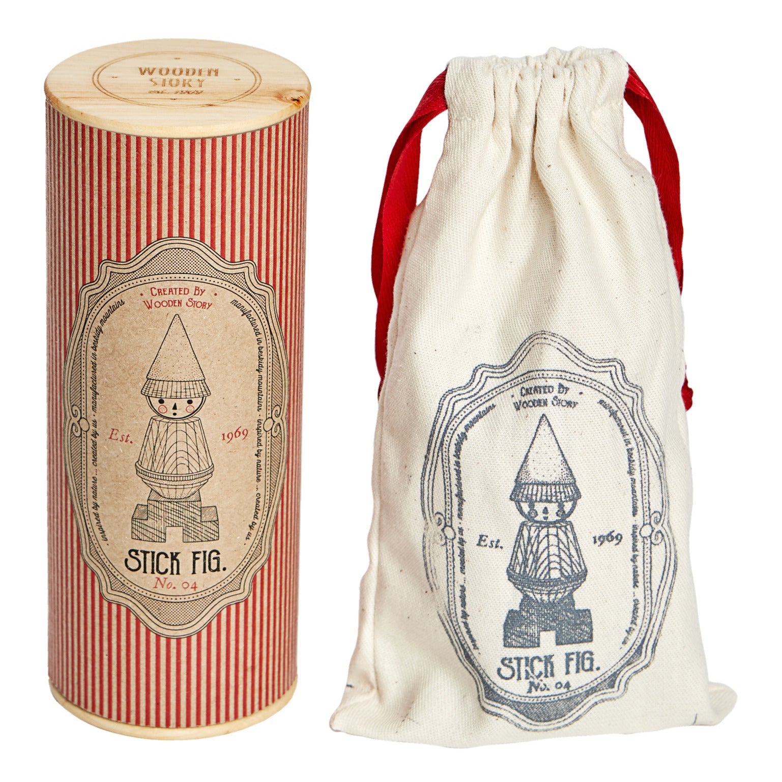 Stacking Toy Stick Fig. No. 4 Wooden toysWooden StoryTAYLOR + MAX