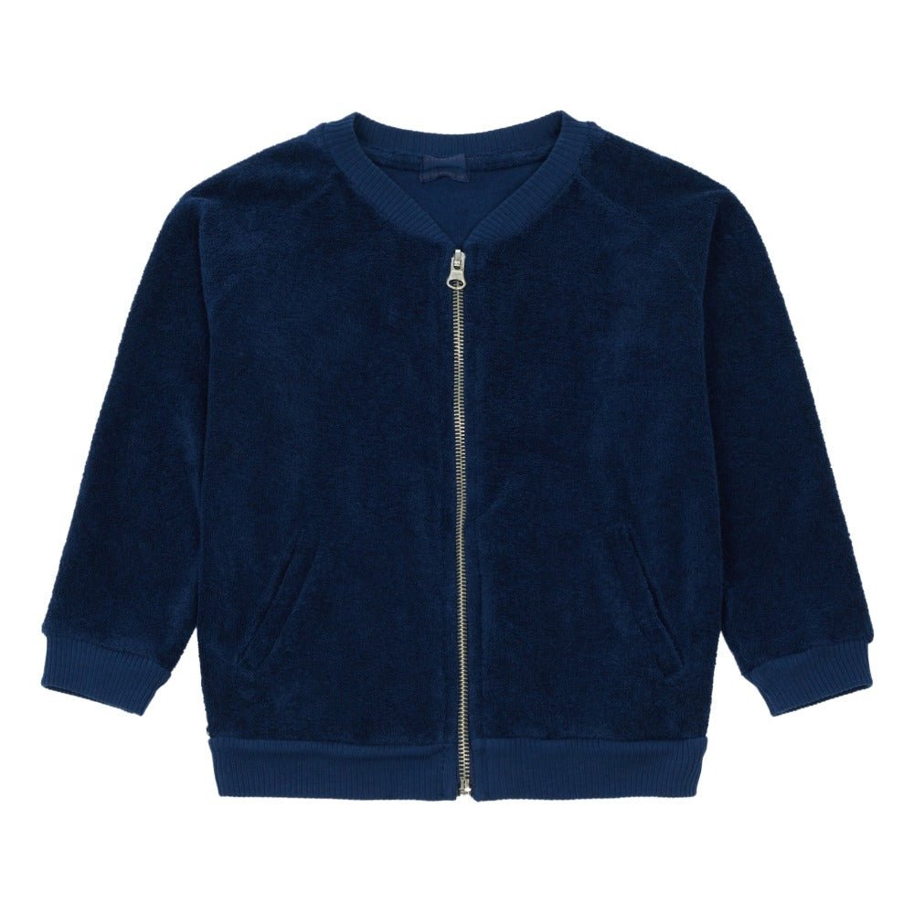 Teddy Zipup Sweatshirt | Midnight Blue sweatshirtMorleyTAYLOR + MAX