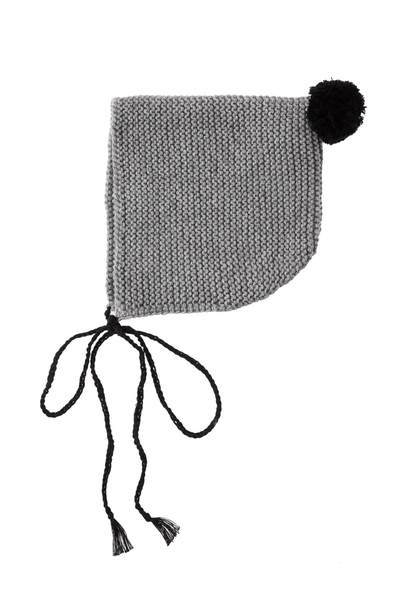 Tocoto Vintage Grey Knit Pom Pom Cap - TAYLOR + MAXTocoto Vintage
