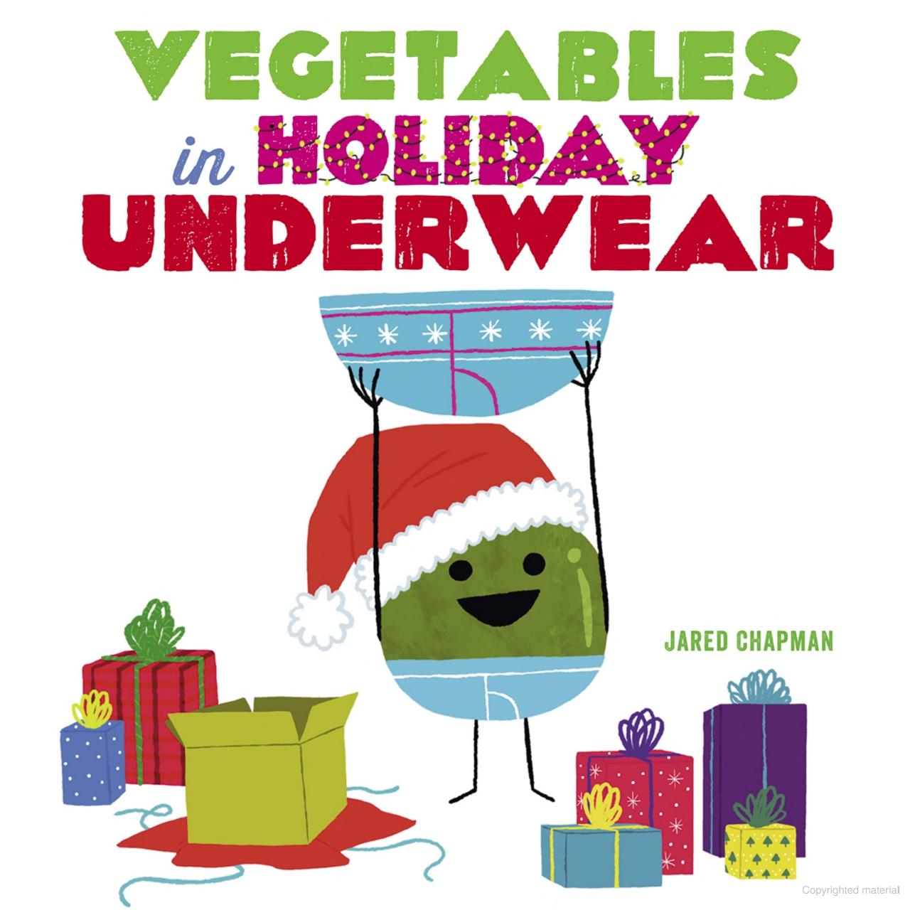 Vegetables in Holiday Underwear BooksAbrams BooksTAYLOR + MAX
