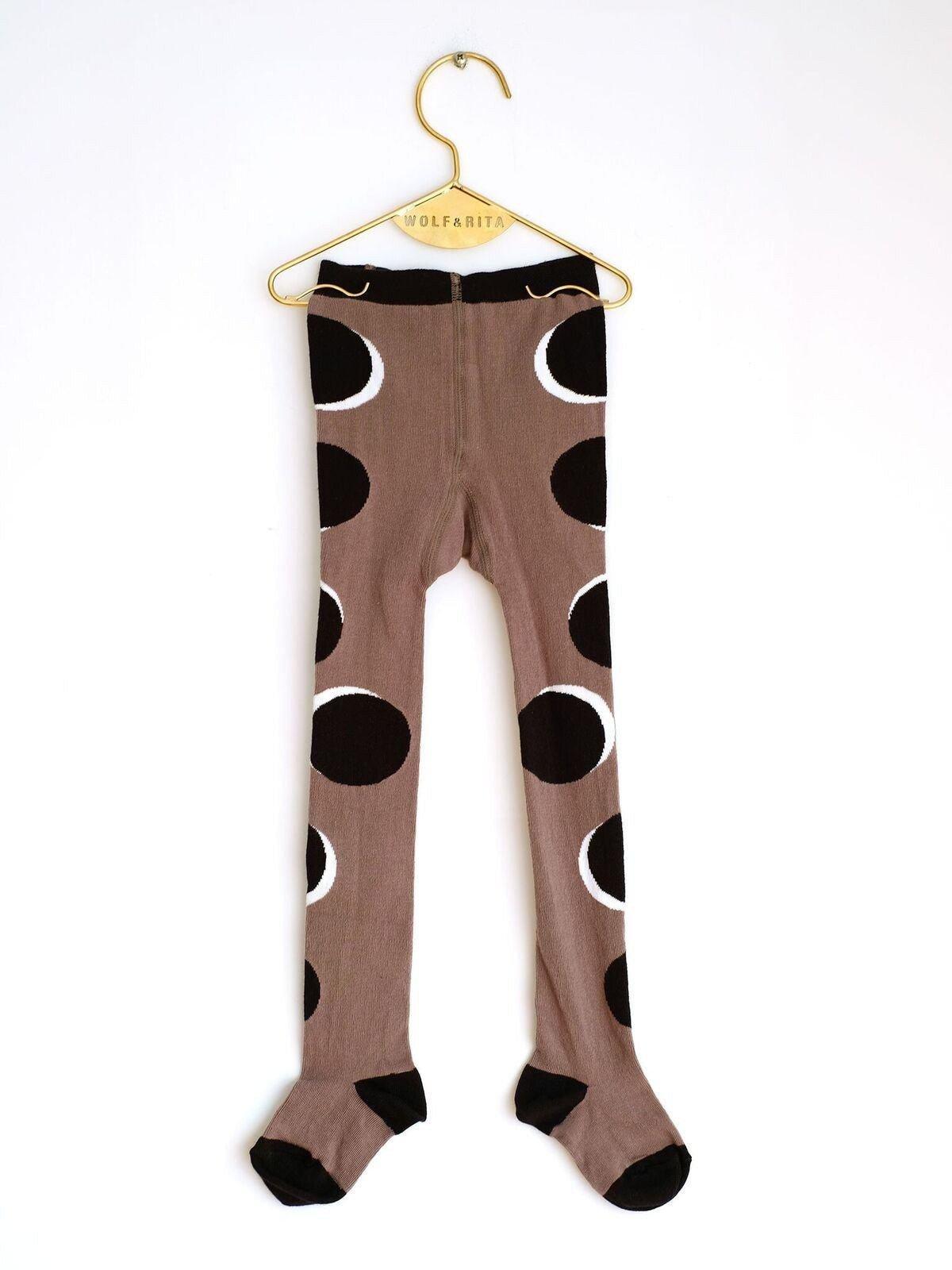 Wolf and Rita Black Dots Tights AccessoriesWolf & RitaTAYLOR + MAX