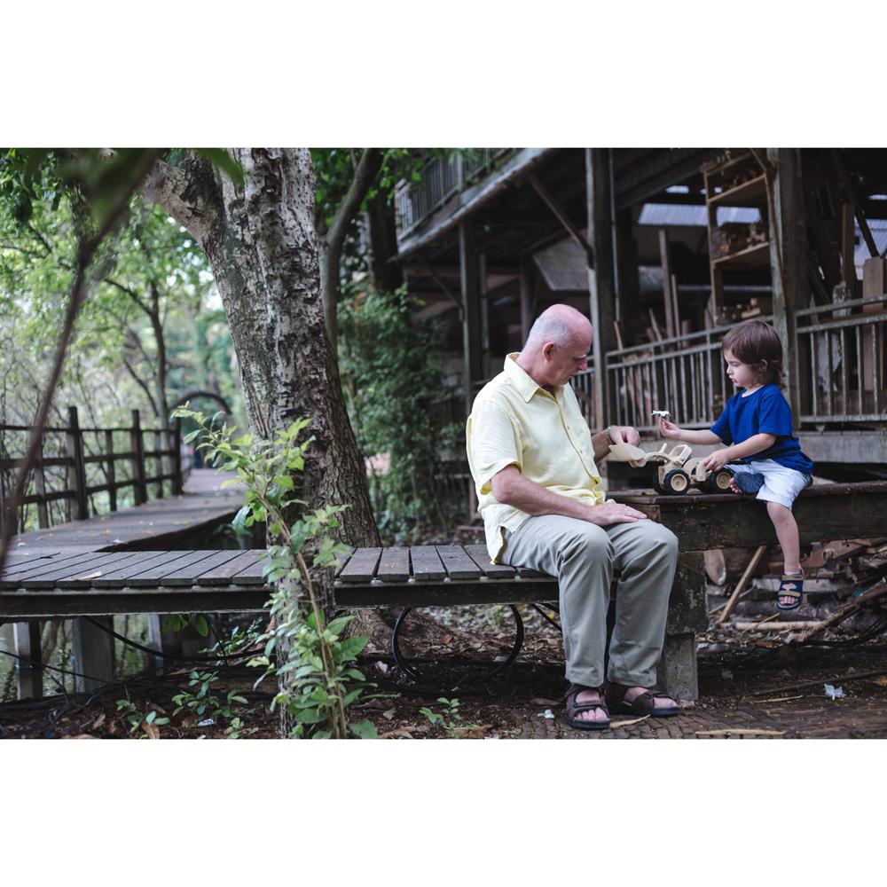 Wooden Bulldover Wooden carplantoysTAYLOR + MAX