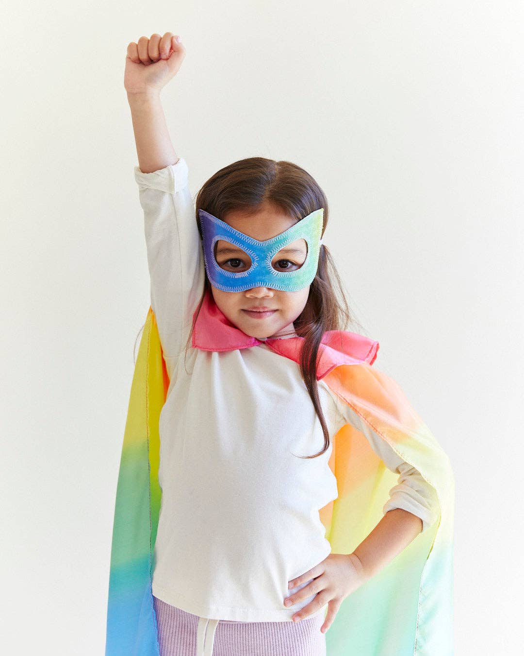 100% Silk Dress - Up Mask - Rainbow - TAYLOR + MAXSarah’s Silks