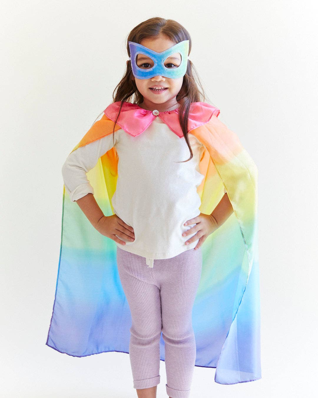 100% Silk Dress - Up Mask - Rainbow - TAYLOR + MAXSarah’s Silks