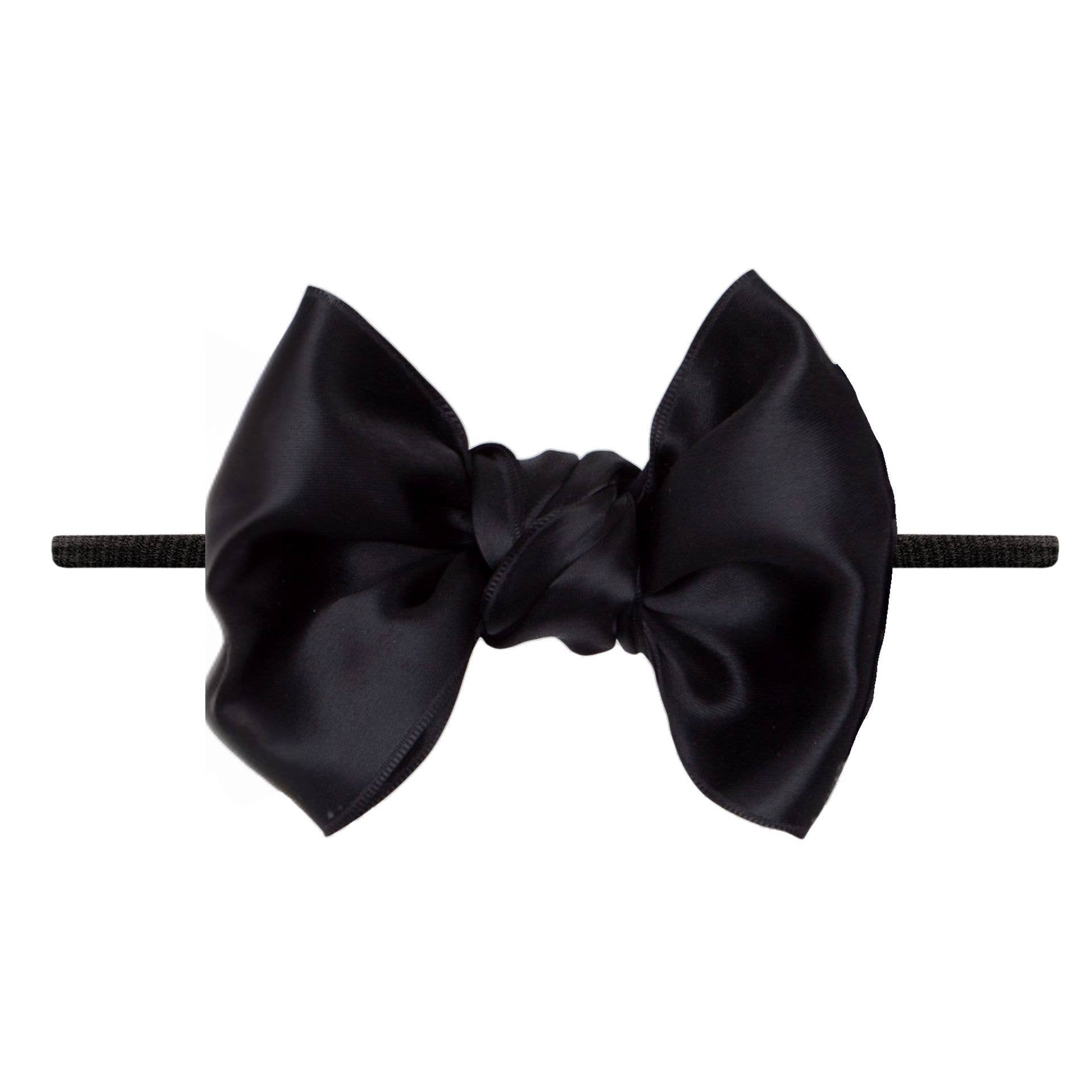 Baby Bling® Satin FAB® Skinny Headband w/Satin Bow hair bows
