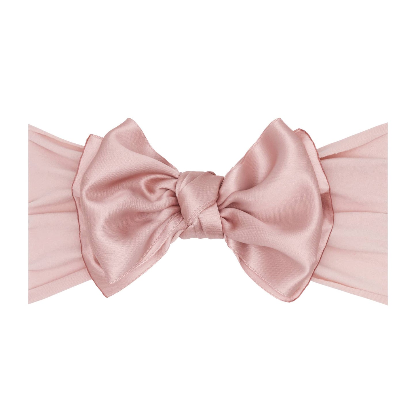 Baby Bling® Satin FAB® Soft Headband w/Satin Bow hair bowsBaby Bling BowsTAYLOR + MAX