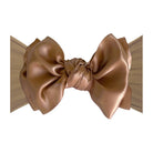 Baby Bling® Satin FAB® soft nylon headband with satin bow: Ruby red - TAYLOR + MAXBaby Bling Bows