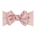 Baby Bling® Satin FAB® soft nylon headband with satin bow: Ruby red - TAYLOR + MAXBaby Bling Bows