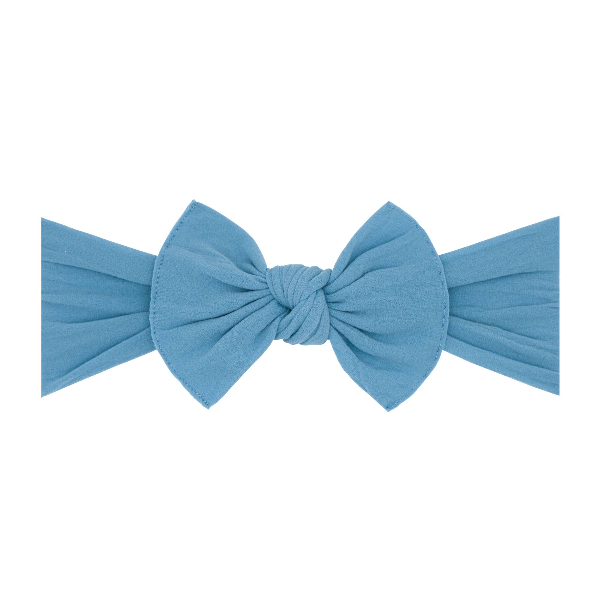Baby Bling® The Original Knot Headband|Antique Blue hair bows