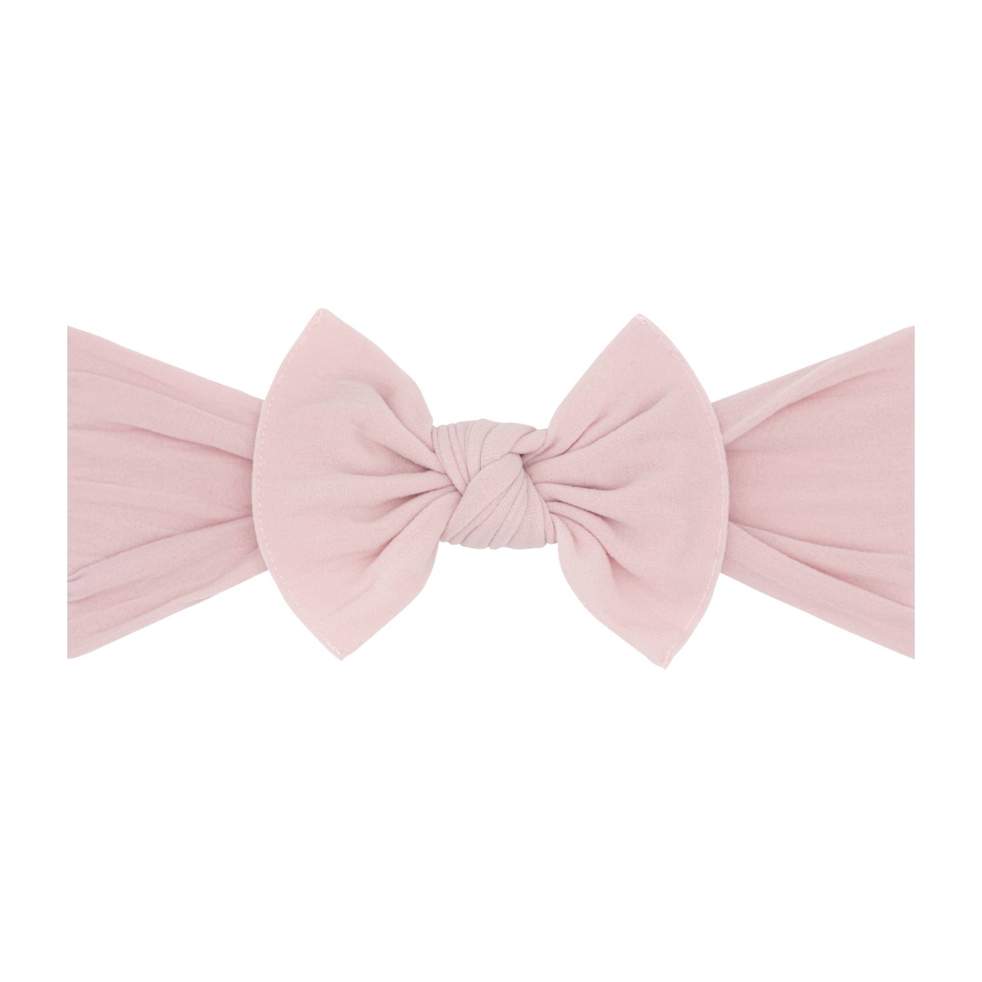 Baby Bling® The Original Knot soft nylon headband: Antique Blue - TAYLOR + MAXBaby Bling Bows