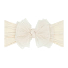 Baby Bling® Tulle FAB® soft nylon headband with tulle bow: Pleated Blush - TAYLOR + MAXBaby Bling Bows