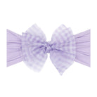 Baby Bling® Tulle FAB® soft nylon headband with tulle bow: Pleated Blush - TAYLOR + MAXBaby Bling Bows