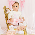 Ballet Bow Tiered Tutu - Kids Dress Up Skirt - Coquette: 1 - 2Y - TAYLOR + MAXSweet Wink