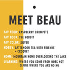 Beau the Bear - TAYLOR + MAXDunlap Love