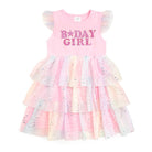 Birthday Girl Fairy Dust Short Sleeve Tutu Dress - Kids : 2T Sweet WinkTAYLOR + MAX