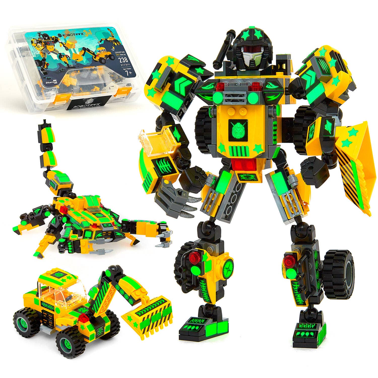 Build Your Robot Kit (238 Pc) Robotryx Zakarpian - TAYLOR + MAXJitteryGit