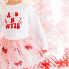 Candy Cane Cutie Sequin Christmas Tutu - Dress Up Skirt: 2 - 4Y - TAYLOR + MAXSweet Wink