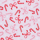 Candy Cane Lane Print Ruffle Zip Footie: 12 Months Magnolia BabyTAYLOR + MAX