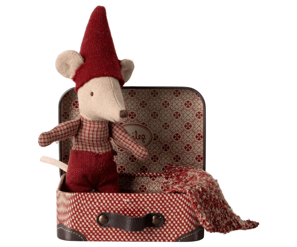 Christmas Mouse | Baby in Suitcase DollMailegTAYLOR + MAX