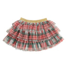 Christmas Plaid Tiered Tutu - Dress Up Skirt - Holiday Tutu: 4 - 6Y - TAYLOR + MAXSweet Wink