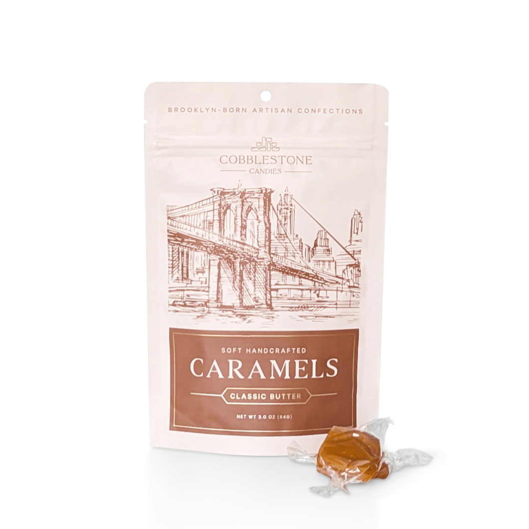 Classic Butter Caramels, 3oz: 3 oz - TAYLOR + MAXCobblestone Candies