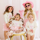 Coquette Bow Patch Sweatshirt - Kids Coquette Bow Sweatshirt: 2T - TAYLOR + MAXSweet Wink