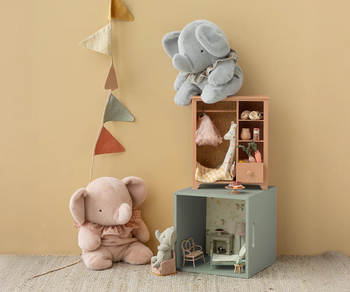 Elephant Plush Big | Powder PlushMailegTAYLOR + MAX