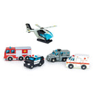 Emergency Vehicles Wooden carTender Leaf ToysTAYLOR + MAX
