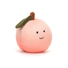 Fabulous Fruit Peach - TAYLOR + MAXJellycat - A smiling stuffed peach