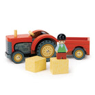 Farmyard Tractor wooden FarmTender Leaf ToysTAYLOR + MAX